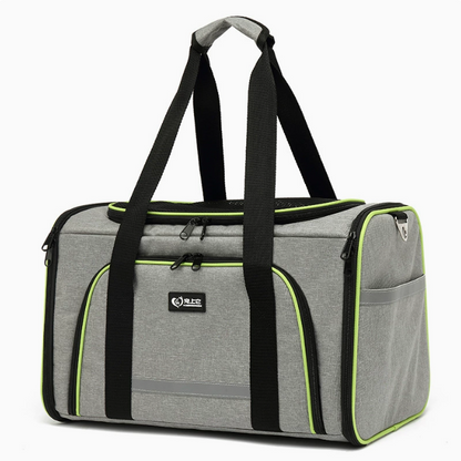 Foldable One-Shoulder Pet Carrier Bag — Lightweight Travel Tote for Cats & Dogs