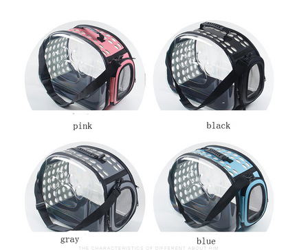 Bubble Window Pet Backpack — Transparent Carrier for Cats & Small Dogs