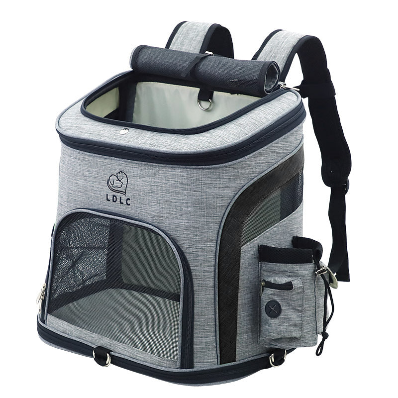 Breathable Pet Backpack Carrier — Hands-Free Travel for Cats & Small Dogs