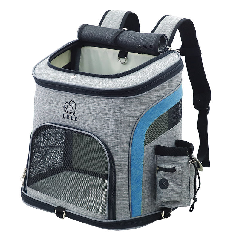 Breathable Pet Backpack Carrier — Hands-Free Travel for Cats & Small Dogs