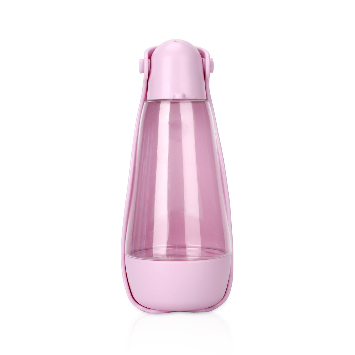 Portable Pet Water Bottle with Foldable Bowl — Leak-Proof Travel Dispenser for Dogs & Cats