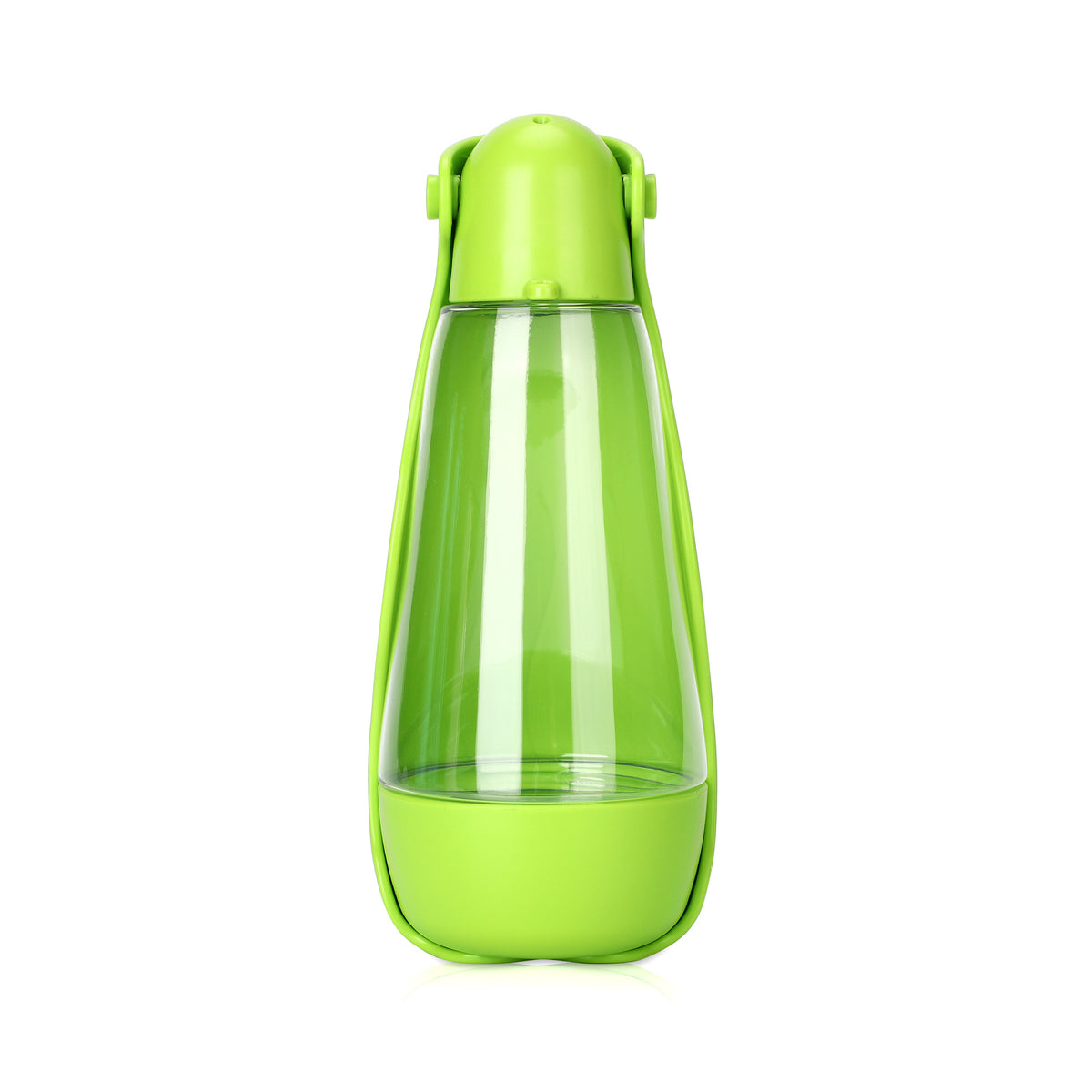Portable Pet Water Bottle with Foldable Bowl — Leak-Proof Travel Dispenser for Dogs & Cats