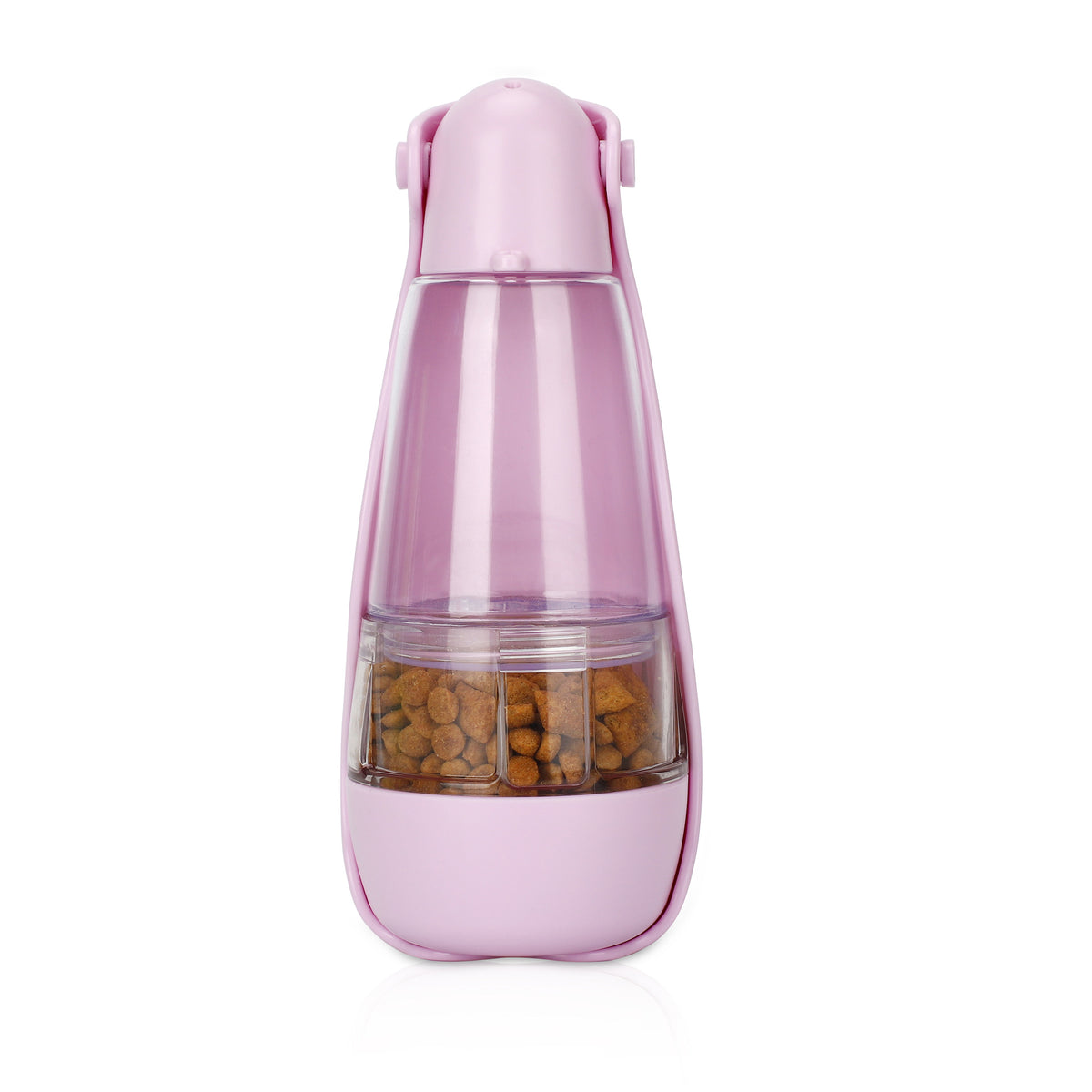 Portable Pet Water Bottle with Foldable Bowl — Leak-Proof Travel Dispenser for Dogs & Cats