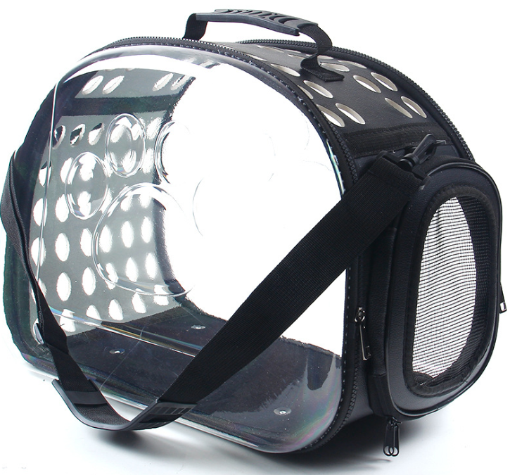 Bubble Window Pet Backpack — Transparent Carrier for Cats & Small Dogs