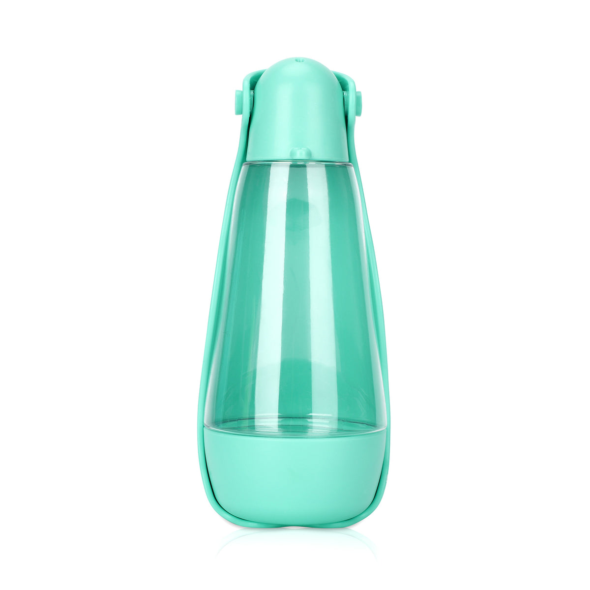 Portable Pet Water Bottle with Foldable Bowl — Leak-Proof Travel Dispenser for Dogs & Cats