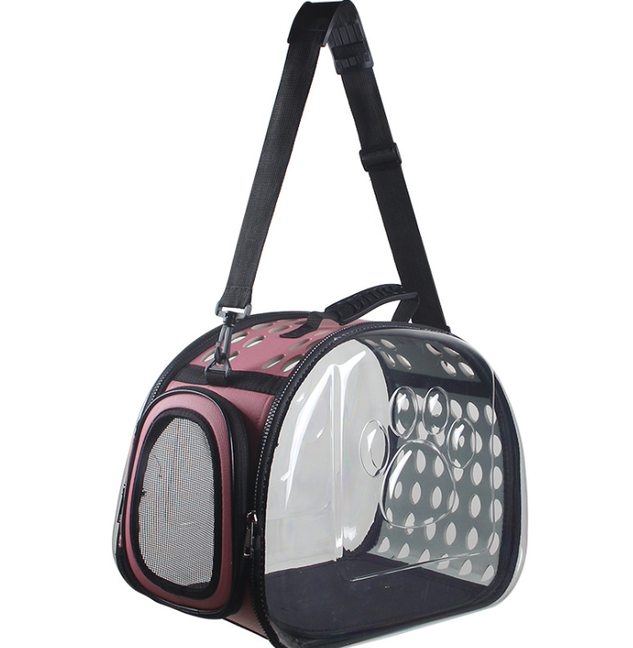 Bubble Window Pet Backpack — Transparent Carrier for Cats & Small Dogs