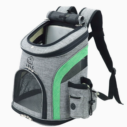 Breathable Pet Backpack Carrier — Hands-Free Travel for Cats & Small Dogs