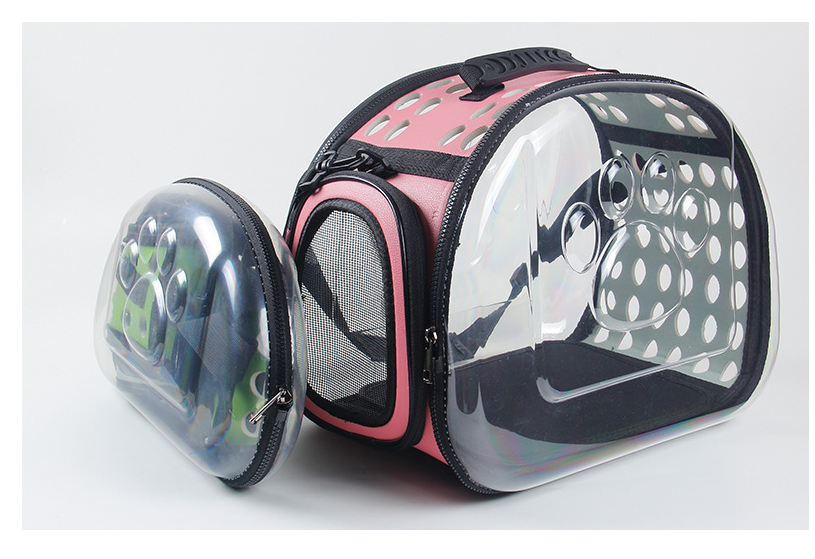 Bubble Window Pet Backpack — Transparent Carrier for Cats & Small Dogs