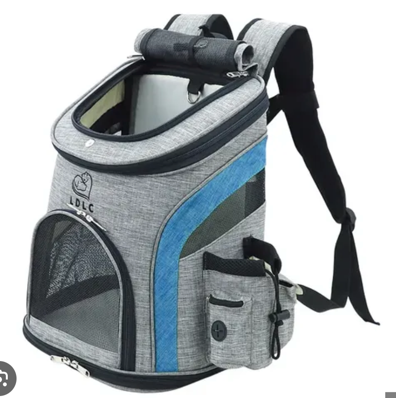 Breathable Pet Backpack Carrier — Hands-Free Travel for Cats & Small Dogs