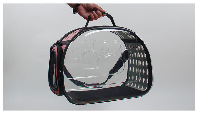 Bubble Window Pet Backpack — Transparent Carrier for Cats & Small Dogs