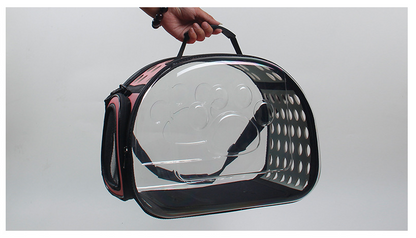 Bubble Window Pet Backpack — Transparent Carrier for Cats & Small Dogs