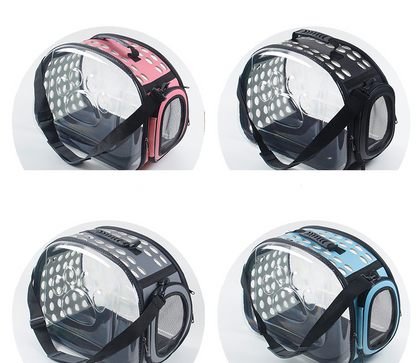 Bubble Window Pet Backpack — Transparent Carrier for Cats & Small Dogs