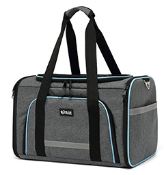Foldable One-Shoulder Pet Carrier Bag — Lightweight Travel Tote for Cats & Dogs